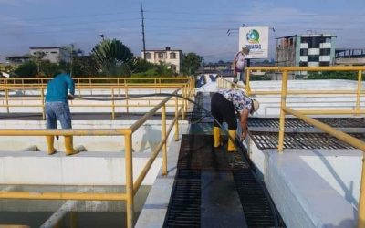 PLANTA DE TRATAMIENTO DE AGUA POTABLE RECIBE MANTENIMIENTO INTEGRAL.