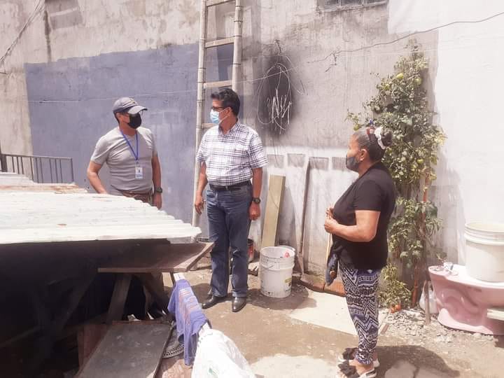 EL GERENTE DE LA EPMAPAQ CONSTATA INSTALACIÓN DE GUÍA DOMICILIARIA.
