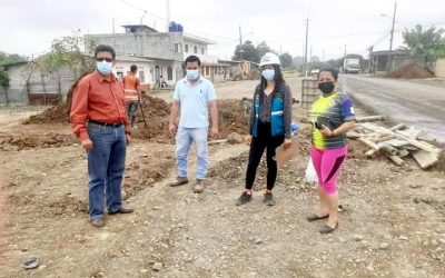 AMPLIACIÓN DE LA VÍA, ALCANTARILLADO PLUVIAL Y REDES DE AGUA POTABLE RECIBE LA CIUDAD DEL NORTE.