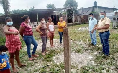 SE SOCIALIZA TRABAJOS DE MEJORAMIENTO DE AGUA POTABLE EN CRUZ MARIA.