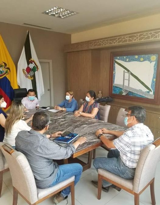 REUNIÓN DEL DIRECTORIO DE LA EPMAPAQ CON EL ARCA.