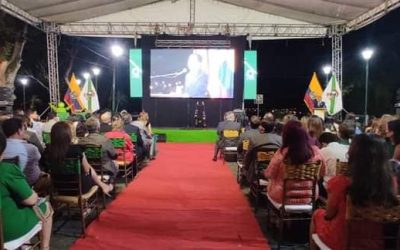 EL ALCALDE DE QUEVEDO EN LA SESIÓN SOLEMNE POR LA CANTONIZACIÓN HABLA SOBRE LAS OBRAS QUE SE REALIZAN EN CONJUNTO CON LA EPMAPAQ.