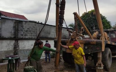 CONTINÚAN LOS TRABAJOS DE MANTENIMIENTO CORRECTIVO EN EL POZO PROFUNDO DE LA PARROQUIA 7 DE OCTUBRE.