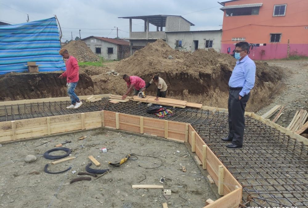 CONSTRUCCIÓN DEL NUEVO POZO DE SAN CARLOS AVANZA CON LA SUPERVISIÓN DEL GERENTE DE LA EPMAPAQ.