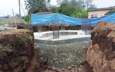 YA ESTÁ LA CIMENTACIÓN PARA EL TANQUE ELEVADO DEL NUEVO POZO PROFUNDO DE SAN CARLOS.