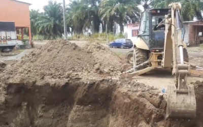 CONTINÚAN LOS TRABAJOS DE CONSTRUCCIÓN DEL NUEVO POZO PROFUNDO EN SAN CARLOS.