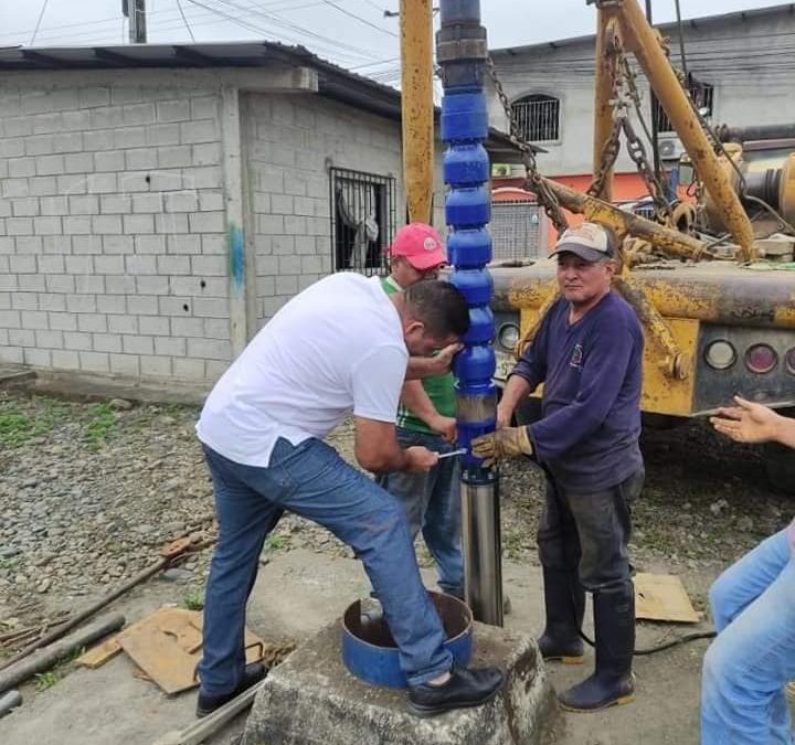 INICIA INTRODUCCIÓN DEL NUEVO EQUIPO DE BOMBEO EN LA CIUDADELA MI PAÍS