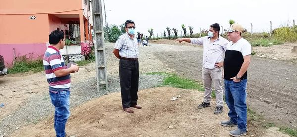 GERENTE DE LA EPMAPAQ SUPERVISA TRABAJOS DE CONSTRUCCIÓN DEL NUEVO POZO PROFUNDO EN SAN CARLOS .