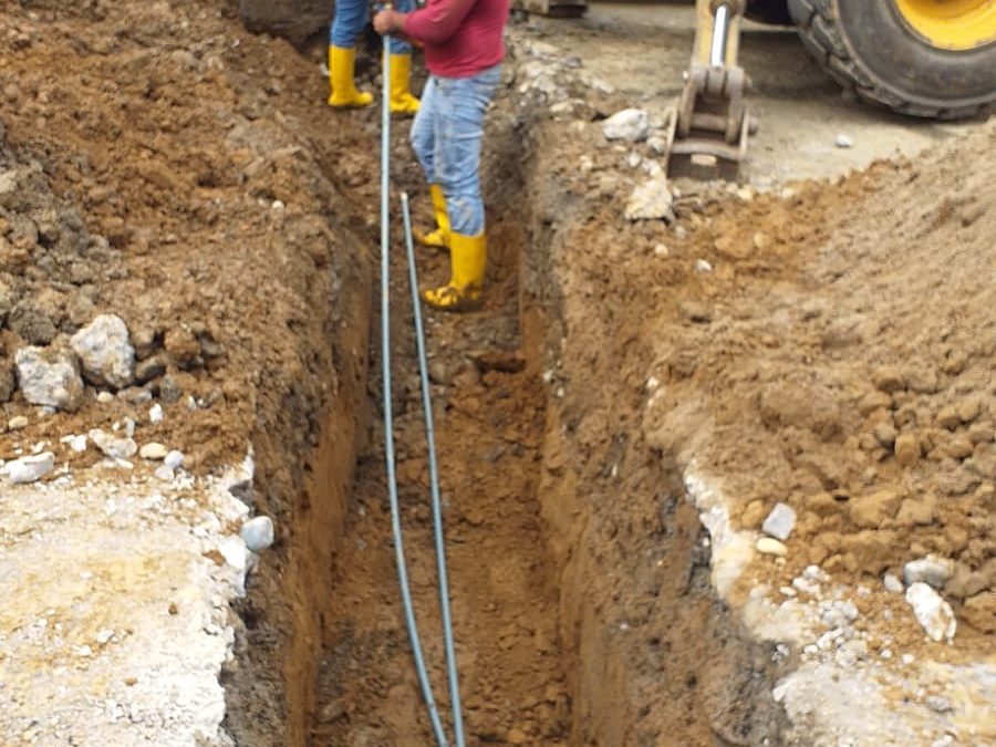 LA EPMAPAQ  REALIZA EXTENSIÓN DE REDES DE AGUA EN DIFERENTES SECTORES DE QUEVEDO