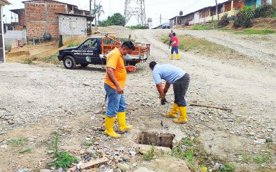 SE REALIZA LIMPIEZA DE COLECTOR EN LA VENUS