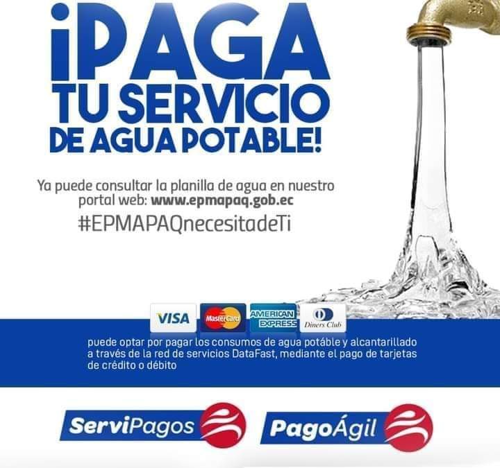 PAGA LA TARIFA BÁSICA MENSUAL DE AGUA