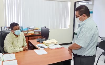 GERENTE DE LA EPMAPAQ SE REUNE CON JEFE DE TALENTO HUMANO