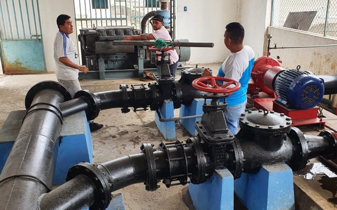 COMIENZA A NORMALIZARSE EL SERVICIO DE AGUA EN LA ZONA ALTA