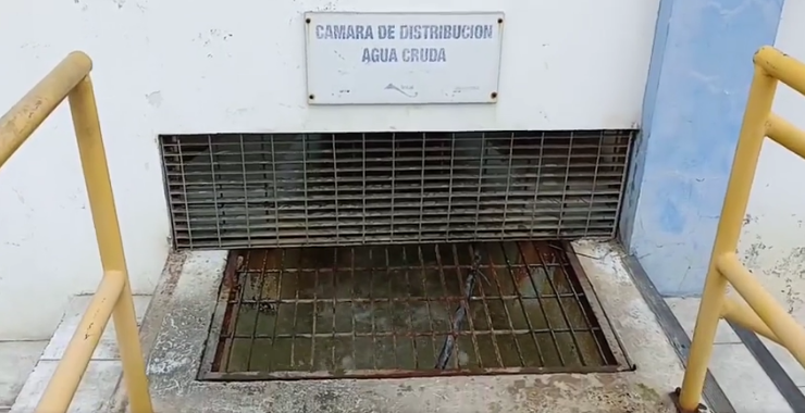 INGRESO DEL AGUA CRUDA A LA PLANTA DE TRATAMIENTO DE QUEVEDO ASEGURA LA ENTREGA Y POTABILIZACIÓN DEL LÍQUIDO VITAL.