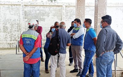 SE RECORRE LA MEGA OBRA DE ALCANTARILLADO SANITARIO DE QUEVEDO CON EL CONSULTOR DE LA CAF