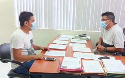 DIRIGENTE DEL SECTOR El BELÉN AGRADECE AL GERENTE DE LA EPMAPAQ LOS TRABAJOS REALIZADOS .