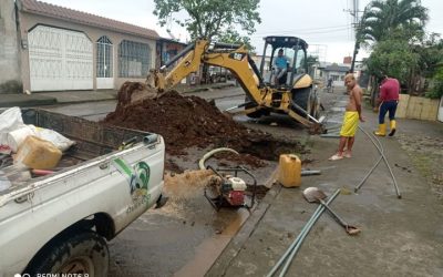 COMIENZA LIMPIEZA DE LA RED DE AGUA POTABLE EN LA BALDRAMINA.