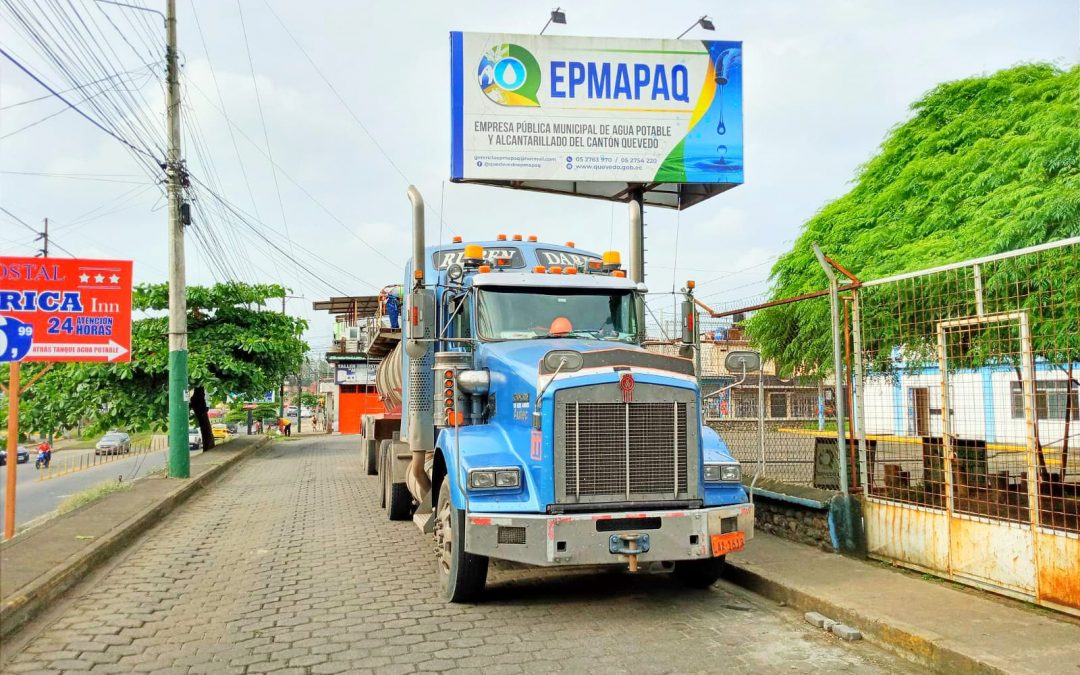 LLEGA EL SULFATO DE ALUMINIO A LA EPMAPAQ PARA CONTINUAR CON LA POTABLIZACIÓN DEL AGUA