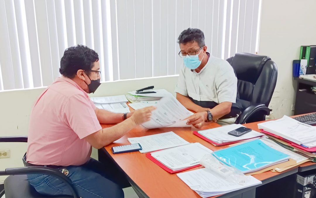 GERENTE DE LA EPMAPAQ RECIBE AL PROCURADOR SÍNDICO MUNICIPAL.