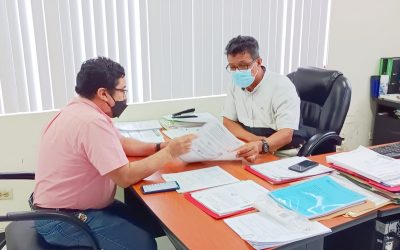 GERENTE DE LA EPMAPAQ RECIBE AL PROCURADOR SÍNDICO MUNICIPAL.