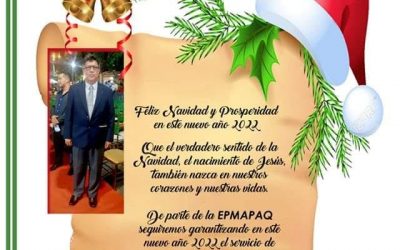 FELIZ NAVIDAD Y PRÓSPERO AÑO NUEVO .