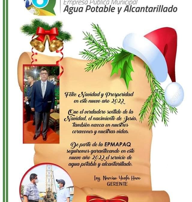 FELIZ NAVIDAD Y PRÓSPERO AÑO NUEVO .