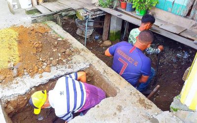 COMIENZAN TRABAJOS DE ALCANTARILLADO PLUVIAL EN LA PARROQUIA SAN CRISTÓBAL.
