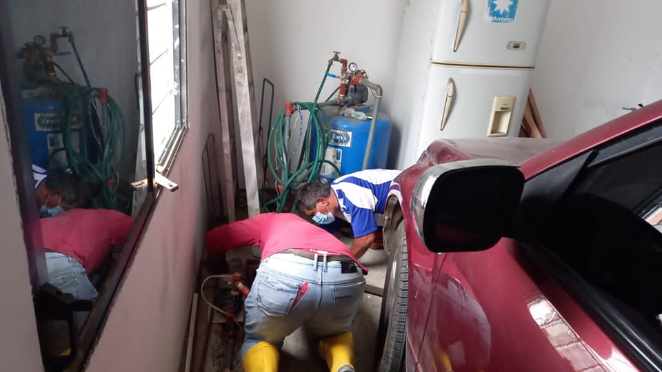 SE DA MANTENIMIENTO A GUIA DOMICILIARIA EN SAN CAMILO NORTE.