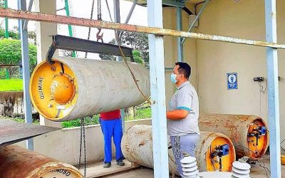 LA EPMAPAQ CONTINÚA ENTREGANDO AGUA DESINFECTADA Y POTABILIZADA DESDE LA PLANTA DE TRATAMIENTO.