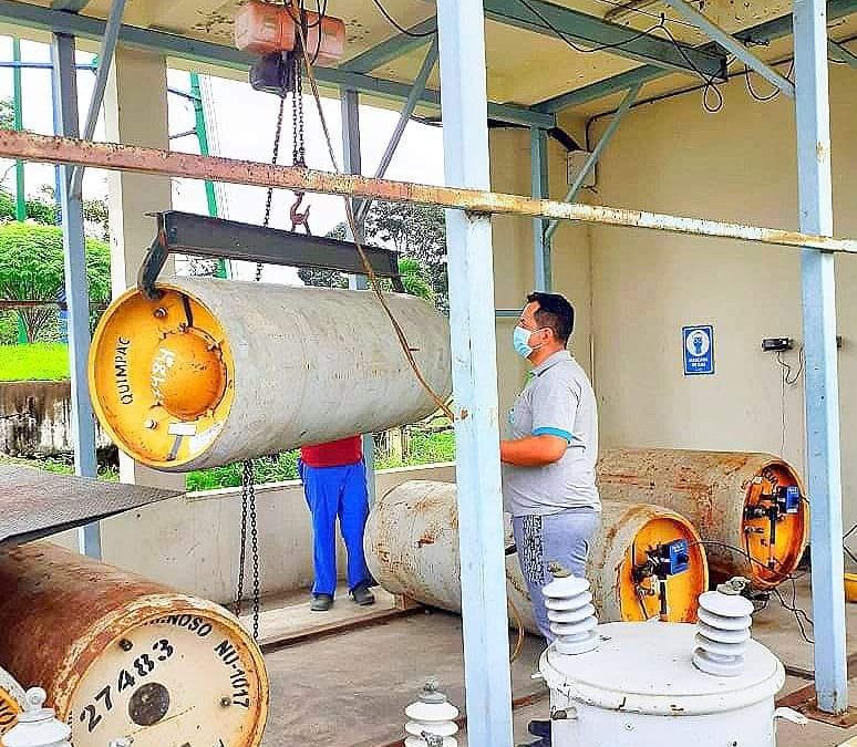 LA EPMAPAQ CONTINÚA ENTREGANDO AGUA DESINFECTADA Y POTABILIZADA DESDE LA PLANTA DE TRATAMIENTO.