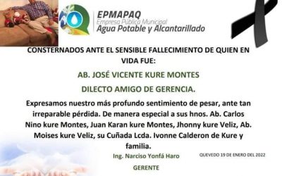 NOTA DE CONDOLENCIA