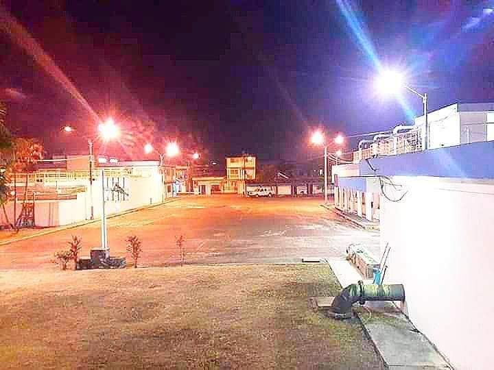LA PLANTA CENTRAL DE AGUA POTABLE LUCE ILUMINADA DESDE EL INICIO DE ESTA ADMINISTRACIÓN