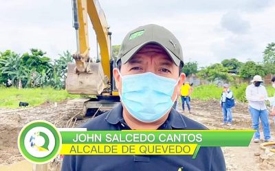 ALCALDE DE QUEVEDO Y GERENTE DE LA EPMAPAQ RECORRIERON HOY LA CONSTRUCCIÓN DE COLECTORES MATRICES EN SAN CAMILO Y SAN CRISTÓBAL.