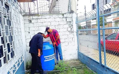 LA EPMAPAQ REALIZA CAMPAÑA DE LIMPIEZA Y MANTENIMIENTO DE GUÍAS DOMICILIARIAS EN QUEVEDO .