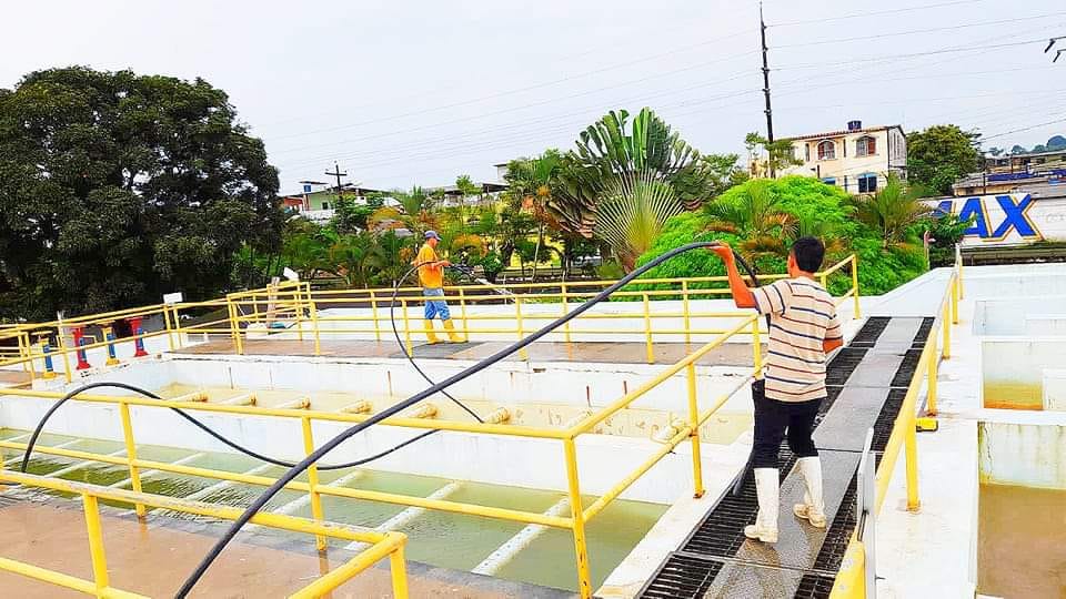TODOS LOS DÍAS RECIBE MANTENIMIENTO LA PLANTA CENTRAL DE AGUA POTABLE DE LA EPMAPAQ.