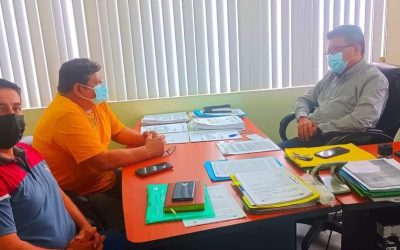 VISITA PROTOCOLARIA DEL PRESIDENTE DE LA ASAMBLEA LOCAL CIUDADANA AL GERENTE GENERAL DE LA EPMAPAQ.
