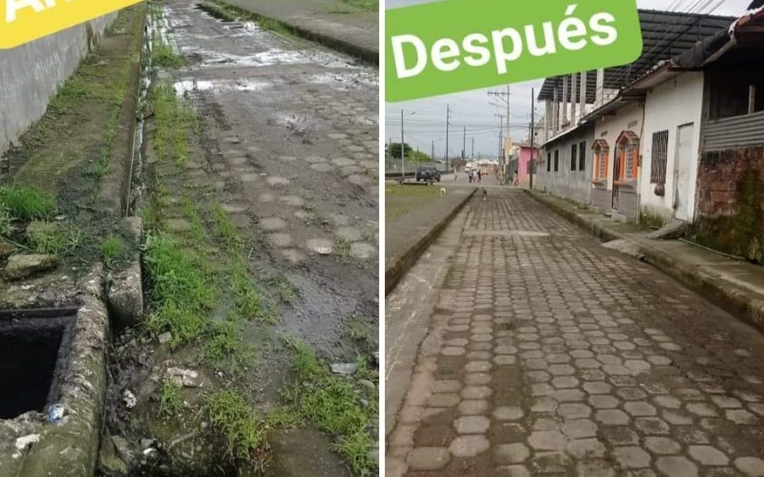 SE SOLUCIONA AGUAS ESTANCADAS EN LA VENUS .
