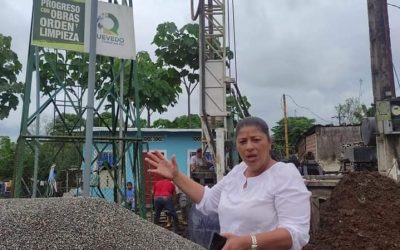 SE PERFORA NUEVO POZO DE AGUA EN RECINTO SELVA ALEGRE DE LA PARROQUIA SAN CARLOS.