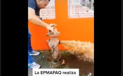 LA EPMAPAQ REALIZA MANTENIMIENTO A LOS HIDRANTES DE QUEVEDO.