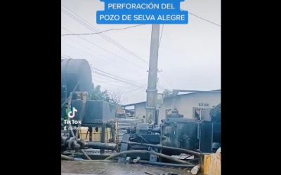 GERENTE DE LA EPMAPAQ SUPERVISA PERFORACIÓN DEL NUEVO POZO PROFUNDO EN SELVA ALEGRE DE SAN CARLOS.