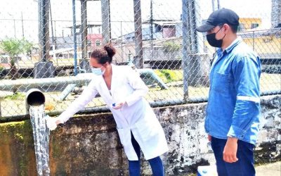 EPMAPAQ REALIZA TOMAS DE MUESTRA DE AGUA EN LAS ESTACIONES DE BOMBEO.