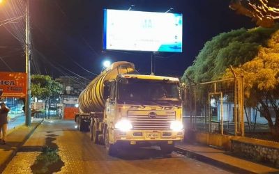 LLEGA SULFATO DE ALUMINIO A LA EPMAPAQ PARA CONTINUAR CON LA POTABILIZACIÓN DEL AGUA .