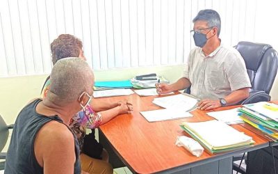GERENTE DE LA EPMAPAQ ATIENDE CON PRONTITUD Y EFICACIA AL USUARIO.