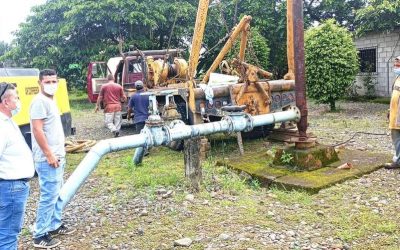 SE REALIZA MANTENIMIENTO AL POZO PROFUNDO DE SAN CAMILO PARA MEJORAR EL SERVICIO EN LA PARROQUIA