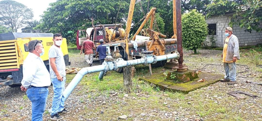 SE REALIZA MANTENIMIENTO AL POZO PROFUNDO DE SAN CAMILO PARA MEJORAR EL SERVICIO EN LA PARROQUIA