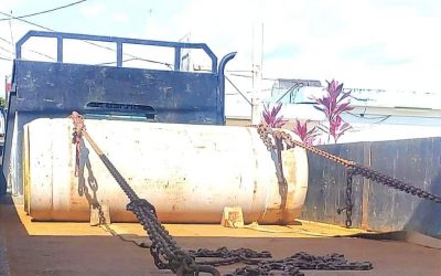 LLEGA CLOROGAS A LA EPMAPAQ PARA CONTINUAR CON LA POTABLIZACIÓN DEL AGUA EN QUEVEDO.