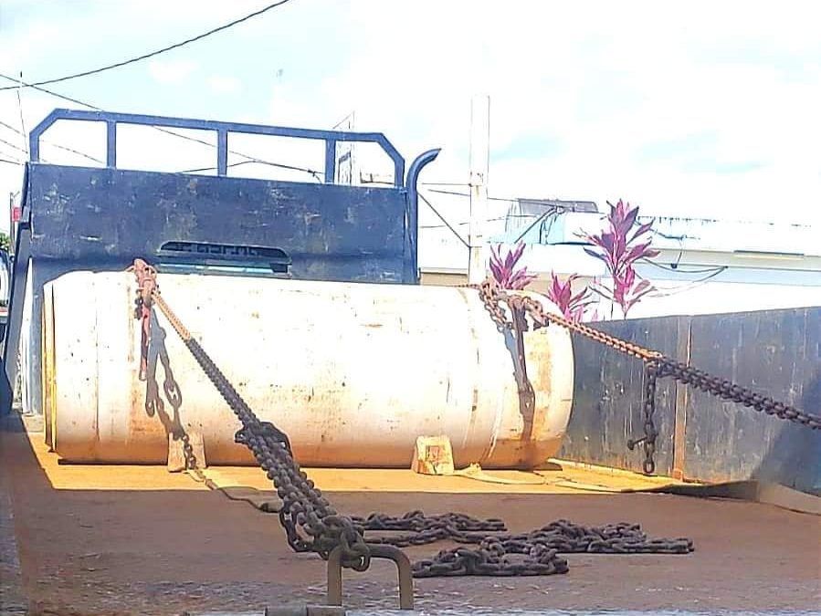 LLEGA CLOROGAS A LA EPMAPAQ PARA CONTINUAR CON LA POTABLIZACIÓN DEL AGUA EN QUEVEDO.