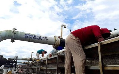 EL MANTENIMIENTO DE LAS DIFERENTES INSTALCIONES Y SEGMENTOS DE LA PLANTA DE TRATAMIENTO DE AGUA ES PERMANENTE.