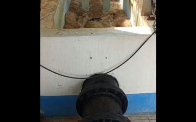 POR FUERTE INVIERNO EN COTOPAXI SIGUE LLEGANDO AGUA DEMASIADA TURBIA DESDE EL RIO CALOPE A LA PLANTA DE TRATAMIENTO DE QUEVEDO
